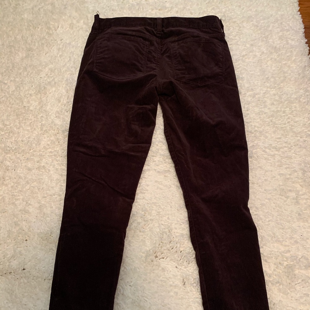 Corduroy plum/ wine JCrew Jeans